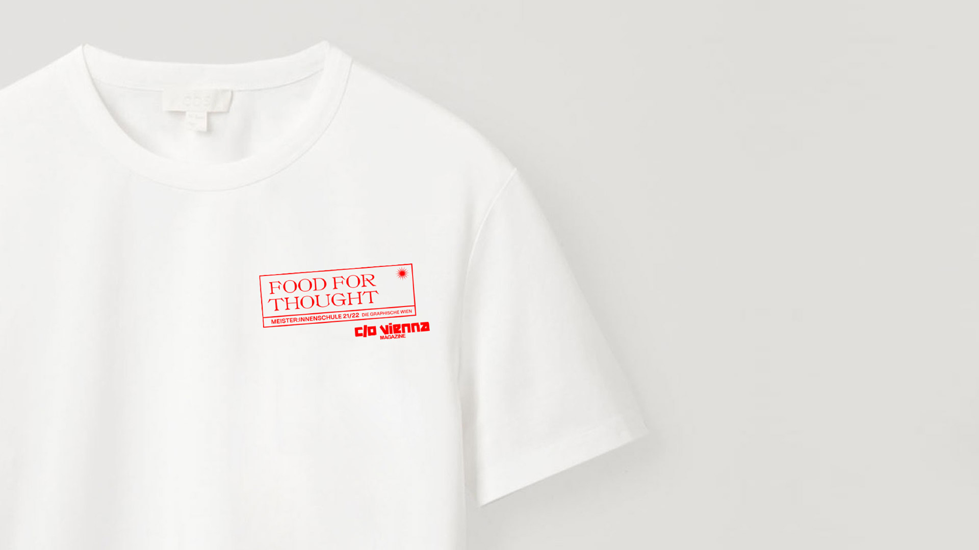 SOPHIE OBERKALMSTEINER – FOOD FOR THOUGHT – Merch T-Shirt