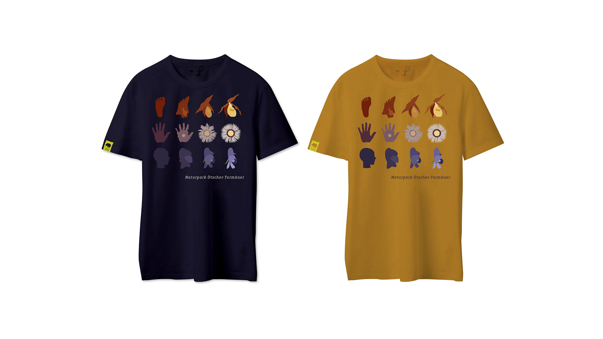 SARAH PERFLER – OETSCHER – Zwei T-Shirts mit dem Design